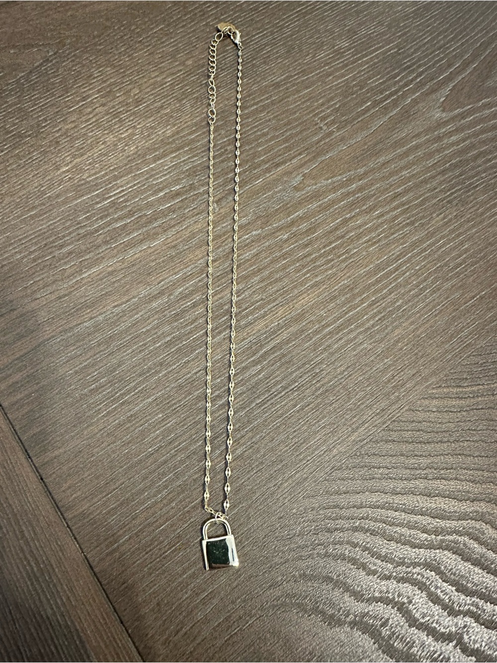 BB Lila‎ Women’s Gold Tone Lock Necklace